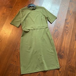 Olive green Ann Taylor dress